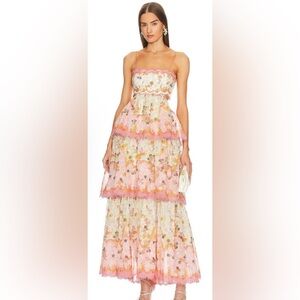 Floral Tiered Maxi Dress